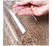 AJSJ Protector de Manta de Mesa Transparente para Mesa de Escritorio, Escritorio, Escritorio, sofá, Mesa de Comedor, 2 mm, 35 x 130 cm