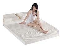 AJTREDYTSLKE Colchones de látex 100% Natural - colchones Individuales y Dobles - colchones para Dormitorio - incluidos cubrecolchones,1in,90x200cm