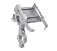 AJTUTUS Soporte de teléfono de aluminio resistente que no agita sistemas de bloqueo seguro y fácil instalación, adecuado para motocicleta y bicicleta
