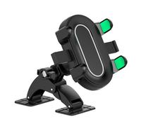 AJTUTUS Soporte universal para teléfono de vehículo con base de cabeza esférica de 17 mm, construcción ABS para un posicionamiento seguro