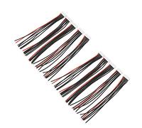 AJUNJIIL 10pcs 6s Balance de Equilibrio Cable de extensión de Enchufe Balance de Bricolaje Duradero Cable de Carga 5.9 Pulgadas