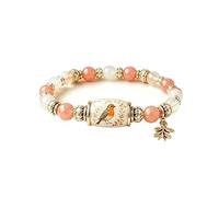 AJUNJIIL 2026, The New Hummingbird And Turtle Lucky Pendant Bracelet, Inspired By Nature, Symbolizes Longevity, Peace And Harmony, And Is A Meaningful Gift For Women, Mothers And Friends.(Robin)