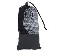 AJUNJIIL 3 unids/Set Yoga Fitness Mujer Cuerda de tracción Pilates cinturón elástico Bandas de Anillo de Entrenamiento (Negro Gris)