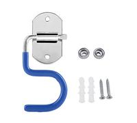 AJUNJIIL 304 Acero Inoxidable fregona Escoba Titular de Rack montado en la Pared organización Limpieza Herramienta Almacenamiento (Gancho de un Solo Machete)