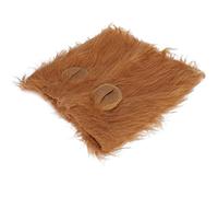 AJUNJIIL Dog Lion Mane Light Brown Techrume Techugs Terrateo de la Peluca Herramienta para Perros Que realizan Cosplay