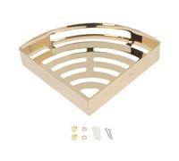 AJUNJIIL Estantes de Ducha de Esquina Organizadores de baño de Acero Inoxidable Estante de Almacenamiento Dormo de baño Cocina (1 Nivel)