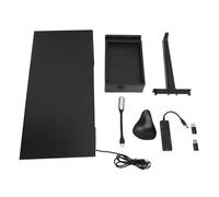 AJUNJIIL Monitor Stand Riser Computer Desk Stante con cajón de Almacenamiento Puerto USB para diseño ergonómico de la Oficina en el hogar