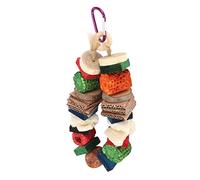 AJUNJIIL Parrot Corn COB, For Rabbit Hamster Bird Nest, Boredom Relief Chewing Toy, Hanging Toys, Colorful Enrichment Activity