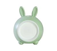 AJUNJIIL Three-gear Dimming Nightlight Dormitory Bedside Lamp Touch Night Light Deer-shaped Table Lamp Rabbit-shaped Room Decoration Color Adjustable USB Charging Room(Green)