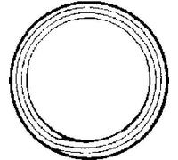 AJUSA Junta anular , tubo de escape para LEXUS: RX, GS, IS, GX & TOYOTA: Land Cruiser, Auris, Yaris, MR2, Corolla, Supra & HONDA: CRX (Ref: 19003500)