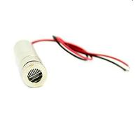 Ajustable 5V 808nm 100mw Infrarrojo IR Enfocable Láser Cruz Diodo Módulo 12x45mm