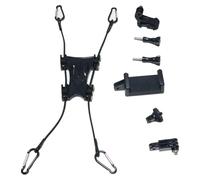 Ajustable a prueba de golpes para cámara de acción, teléfono, béisbol, tenis, tabla de surf de natación, agarre flexible para cámara de béisbol