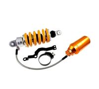 Ajustable Amortiguador Para Motocicleta Para Benelli TNT135 TNT 135 205/235/260 Mm 450 Kg Amortiguadores De Suspensión Neumática Trasera Motocicleta Amortiguador Trasero(Oro,205mm)