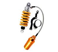 Ajustable Amortiguador Para Motocicleta Para Benelli TNT135 TNT 135 205/235/260 Mm 450 Kg Amortiguadores De Suspensión Neumática Trasera Motocicleta Amortiguador Trasero(Oro,235 mm)