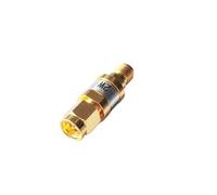 ajustable Atenuador fijo SMA 6G, 8G, 18G, dorado, 2W, 6GHz, 8GHz, 18GHz, 1dB, 2dB, 3dB, 4dB, 5dB, 6dB, 7dB, 8dB, 9dB, 10dB, 15dB, 20dB, 30dB(3dB,DC-6GHz)