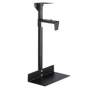 Ajustable debajo del escritorio PC Mount - Funda para CPU, marco de torre | Estantería de caja de ordenador para configuración de estación de trabajo bajo soporte de mesa, abrazadera de pared para