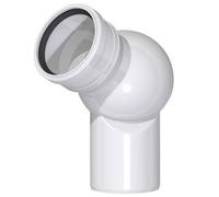 Ajustable giratoria bola codo instalación de alcantarillado de diámetro universal de tubo de 50mm