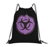 Ajustable Mochila Plegable Rqwaaed Advertencia de Riesgo biológico Casual Mochila de Viaje 36x42cm para Actividades Deportivas,Guardería