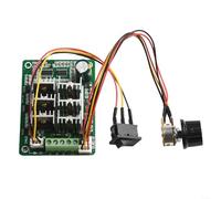 Ajustable para controlador de velocidad PWM para motores sin escobillas, soporta voltaje CC de 5 V a 36 V, clasificación de corriente de 15 A