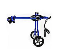 Ajustable para Discapacitados Silla de Ruedas para Perros Coche para Caminar Asistida Patas Traseras Rehabilitación Ejercicio Coche para Perro, Gato L