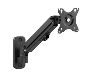 AJUSTABLE WALL DISPLAY MOUNTING ARM UP TO 27" 7 KG GEMBIRD