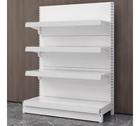 AjustableColdRolledSteelOpenShelfRackMontable y Extensible Solución de Almacenamiento para MercadosTiendas y FarmaciasDiseño Transparente 73 cm Estante Principal