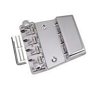 Ajustables 4 cuerdas bajo de guitarra puente Metal Hard Tail fijo bajo eléctrico Accesorios