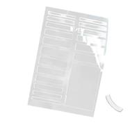 Ajustador de anillo invisible, espaciador de anillo de silicona transparente para hombres, reductor de tamaño de anillos reutilizables y tensor para compromiso, alianzas de boda o anillos de uso diari