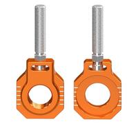 Ajustador de cadena 2024 apto para GasGas EC300 EC 300 250 350F 250F EX 250 300 250F MC 125 250 250F 350F bloque de eje de Ajustador de cadena Tensores de Cadena(Orange)