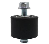 Ajustador de cadena Ajuste para mantenimiento YFZ 350, guía de rodillo tensor de cadena de motocicleta, deslizador de rueda de polea de 8mm con junta de perno Ajustador del Cadena(1PC)