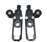 Ajustador de cadena Ajuste para Yamaha R15 V3 MT-15 MT15 MT 15 R 15 2019-2022 bloques de eje de rueda trasera ajustadores de cadena Kit de tensores Ajustador del Cadena(Black)