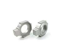 Ajustador de Cadena de Bloque de Eje Compatible con XCFW SXF SX EXC FC FE TC TE 125 150 250 350 450 500 530 Cubo de Rueda Trasera de Motocicleta Ajuste Universal