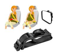 Ajustador de funda de asiento para embarazo, cinturón de seguridad para embarazo, cinturón de seguridad para coche, comodidad y libertad para madres embarazadas, protege el vientre del bebé por nacer