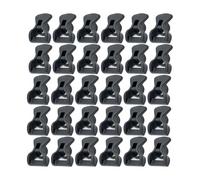 Ajustador de línea tienda confiabilidad 30pcs con cordón resistente viento estable seguro para accesorios camping durabilidad clip cuerda