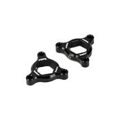 Ajustador De Precarga Horquilla Suspensión CNC Para Motocicletas Concours 19 Mm Para CBR600RR 2007-2010 1000RR 2008-2011(Negro)