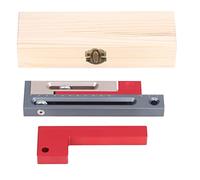 Ajustador de ranura de sierra Herramienta profesional para trabajar la madera con imán fuerte para sierra de mesa Sierra ingletadora Corte de ranuras de precisión Aleación de