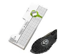 Ajustador de tacos de bicicleta: herramienta de posicionamiento de pedal ergonómico, medidor de alineación de taquetas de zapatos | Herramienta de ajuste de ángulo de ciclismo, tareas de calzado