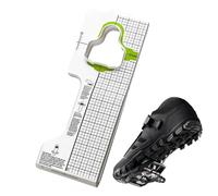 Ajustador de zapatos de bicicleta - Herramienta de alineación ergonómica para zapatos de ciclismo, accesorio de ajuste para bicicletas de carretera y montaña, material PP y fácil de instalar, 11 x 29