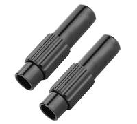 Ajustadores de Cable de Bicicleta, Cable de Freno de Bicicleta, Conector de Cambio de Velocidad, Tapa de Caja de Ajuste DdRegulador de Línea (1 Par)(negro)