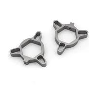 Ajustadores De Precarga Horquilla Suspensión Aluminio 17 Mm Para S1000RR S 1000 RR S1000 2010 2011 2012 2013 2014 2015 2016 2017 2018(Gray)