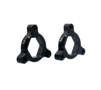 Ajustadores De Precarga Horquilla Suspensión Aluminio CNC 17 Mm Para ZX9R, ZX-9R, ZX12R, ZX-12R, ZX7R, ZX7RR, ZX-7R, ZX 7R, 9R(Negro)