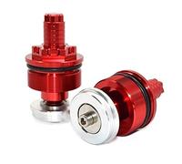 Ajustadores Tapa Horquilla Precarga Aluminio para Motocicleta Suzuki SV650 S para GSF 400 600 650 para Bandit para GSX 400 para Impulso (Color : 6)