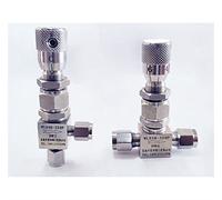 Ajuste 2, 3, 4, 6, 8, 10, 12 mm, 1/40.6 cm, 1/20.3 cm, 1/10.2 cm, 3/20.3 cm OD tubo de compresión 304 válvula de aguja de acero inoxidable 304 medidor regulador para gas, aceite, líquido, agua (3/8