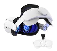Ajuste cómodo para Oculus Quest 2, diseño con equilibrio gravitacional, correa Elite ajustable con suave acolchado, reduce la presión en la cabeza