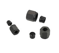 Ajuste de casquillo de tuerca de tubo de 4, 6, 8, 10, 12, 14, 16, 18, 20, 22, 25 y 28 mm for conexión de unión de compresión(20mm Nut Ferrule)