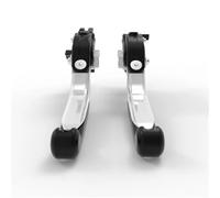 Ajuste de la motocicleta para para RX125 para RX 125 2021 2022 2023 para SX125 palancas embrague frenos ajustable plegable extensible Moto Palanca freno embrague(Silver RX)