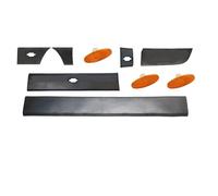 Ajuste de puerta lateral derecha - Compatible con Master III, Movano, NV400 2011-2019 - Plástico - Puerta