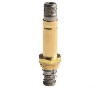 Ajuste de tanque reductor de aire de acuario de 13 mm con presión de rosca de ajuste de 8 mm, dispositivo de cabeza guía de metal, 2 bobinas de válvula solenoide para peces reguladores