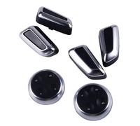 Ajuste del Asiento del Coche Compatible con A4 Q5 A5 A7 Q3 Q7 6 Piezas de plástico Interruptor de Ajuste del Asiento del Coche Control de Ajuste