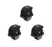 /Ajuste for Audi A4 B6 Audi A4 B7 2003-2008 Interruptores de ventanas eléctricas automotrices Interruptores de control de ventanas(GRAY)